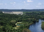 Table Rock Dam from Lake Taneycomo side